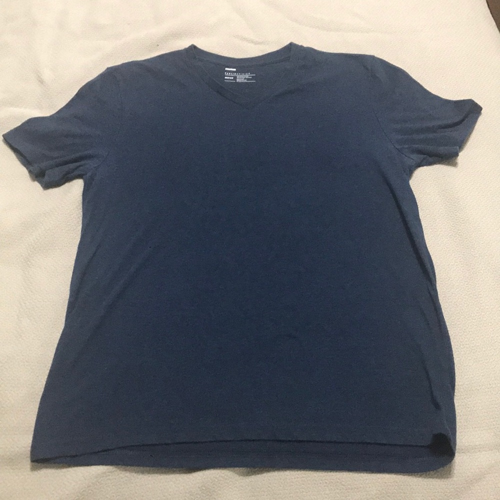 Public Opinion Navy V Neck